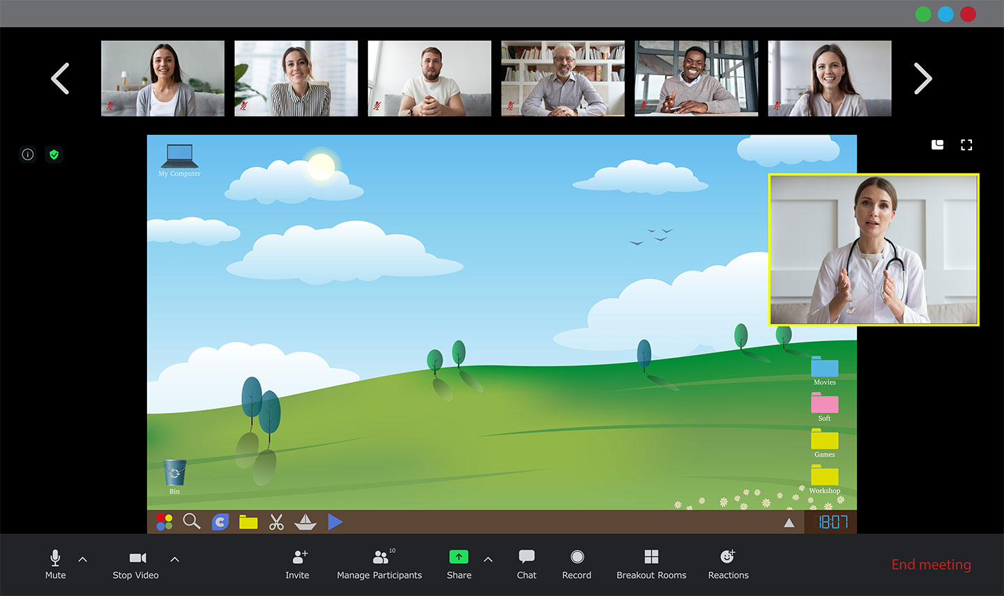 tp screenshare