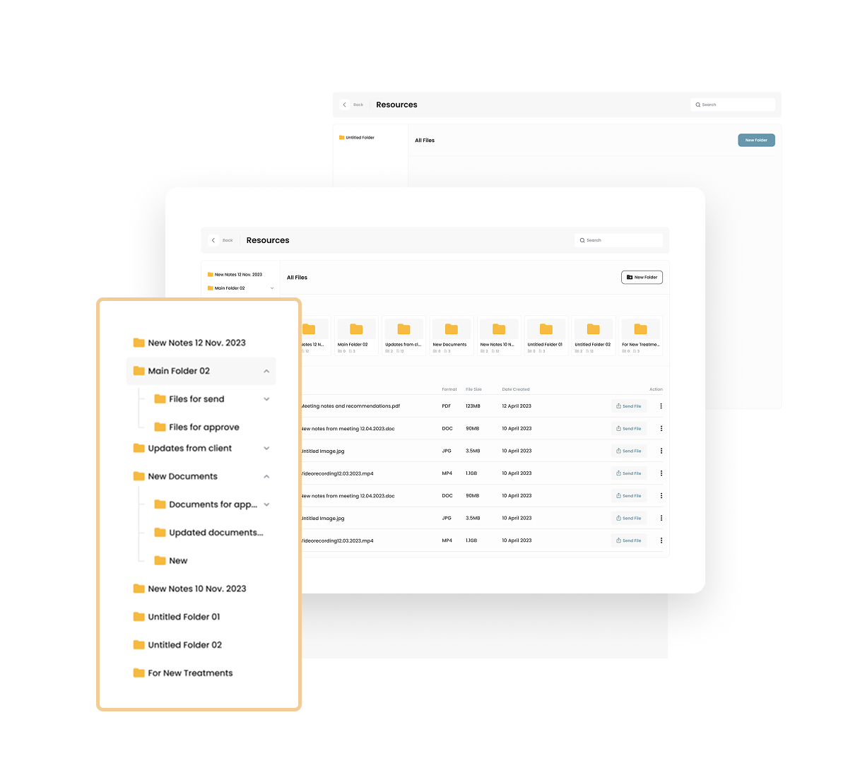 Unified Resource Storage